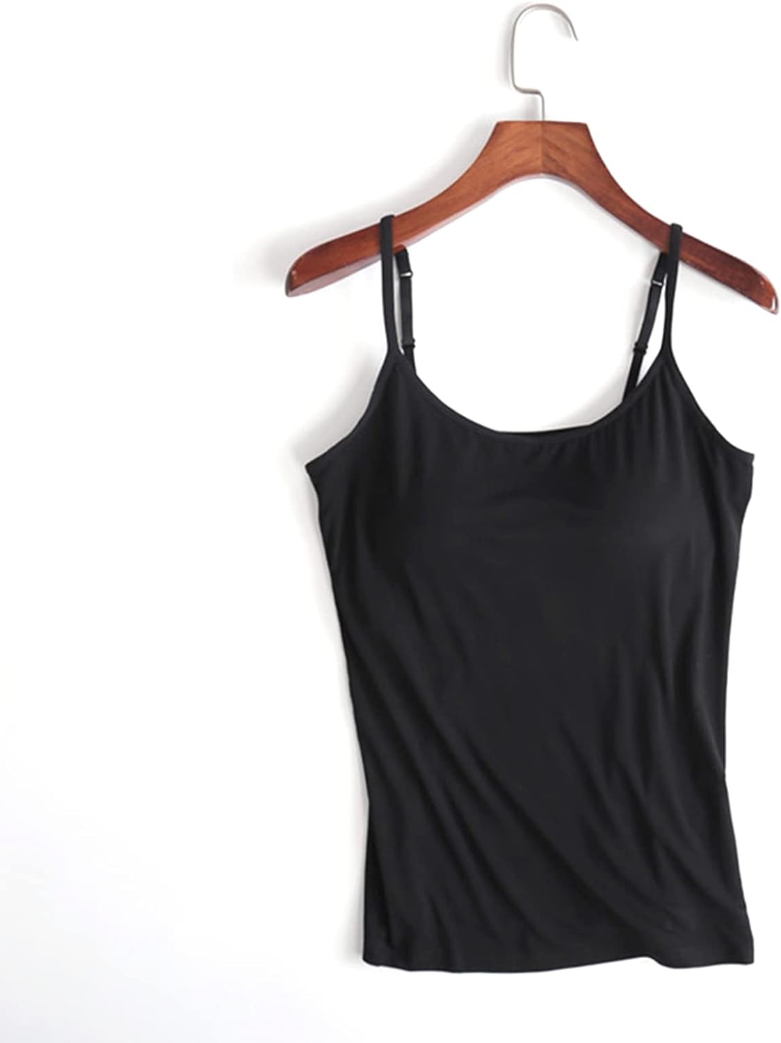 Women's Bra Camisole Tops with Built-in Bra