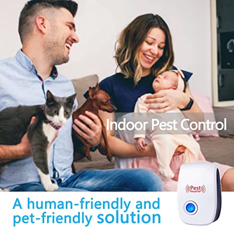 Ultrasonic Pest Repeller | US Plug Pest Control Device for Home